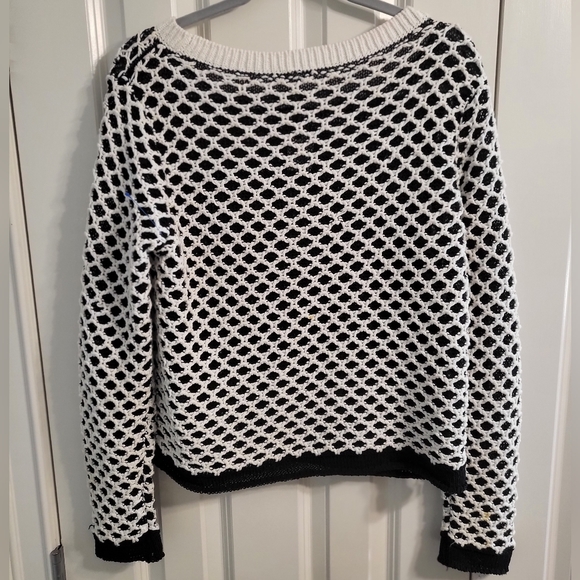 Rag & Bones Jean Tayn Croshet Mesh Tank Sweater - Picture 3 of 9